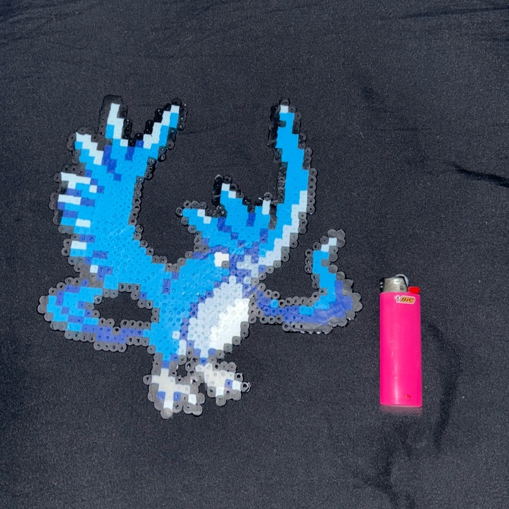 Pokemon articuno perler beads